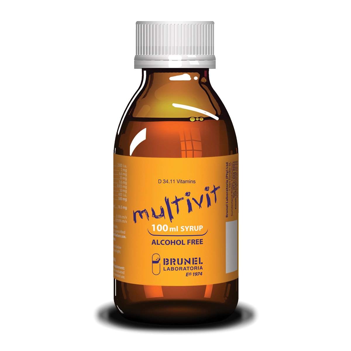 Brunel Multivitamin Syr 100ml
