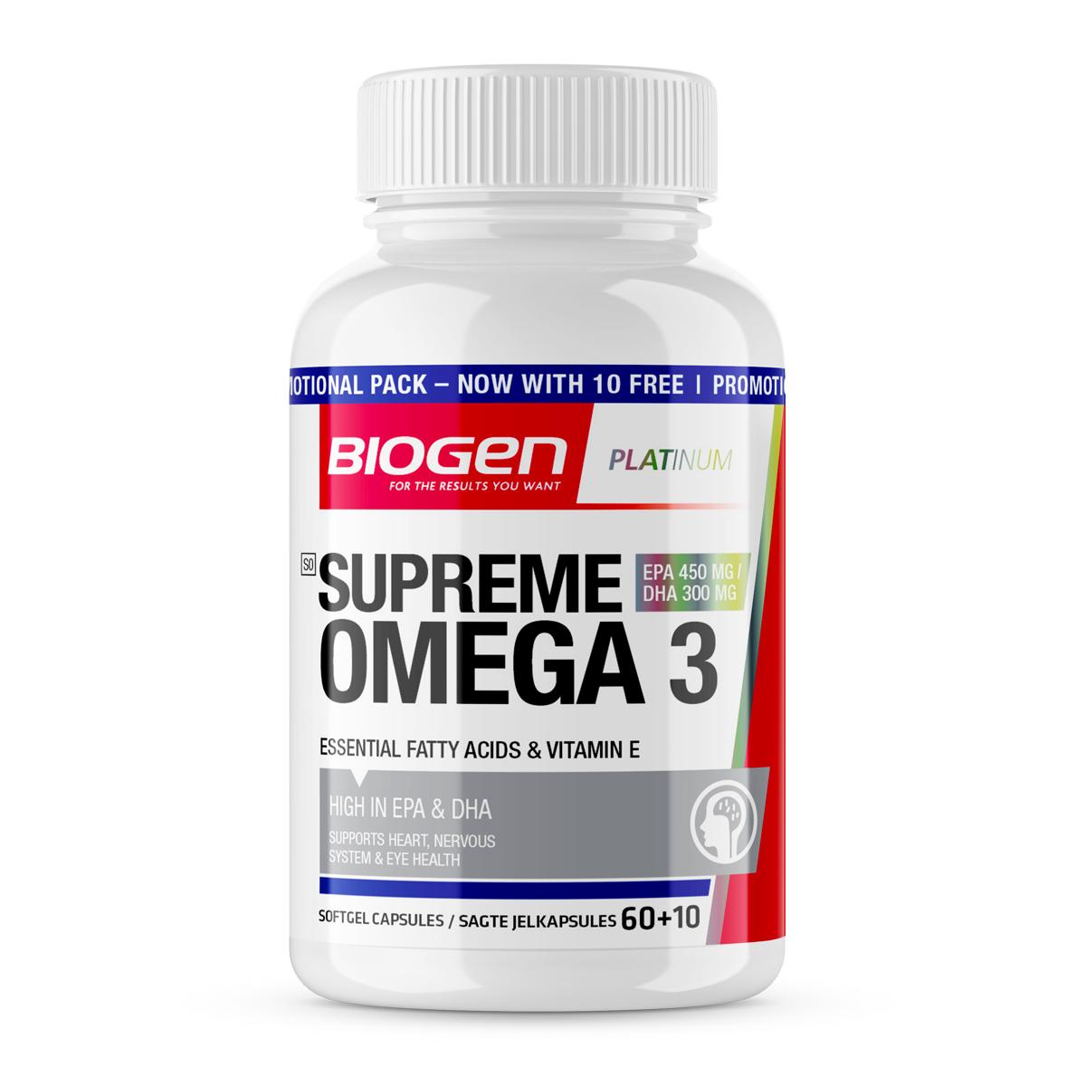 Biogen Supreme Omega 60+10