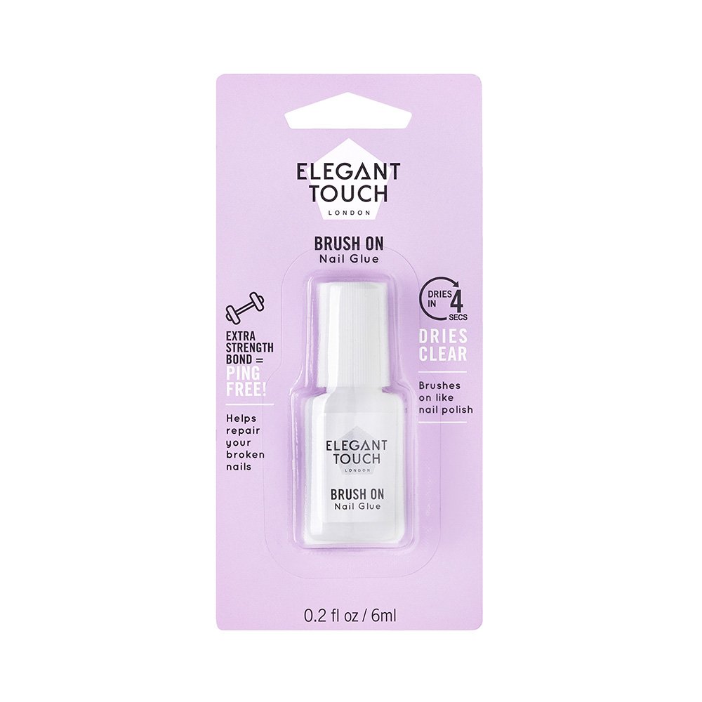 Elegant Touch Nail Glue Brush On 4ml