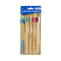 Dentalmate Tbrush Bamboo Handle Med