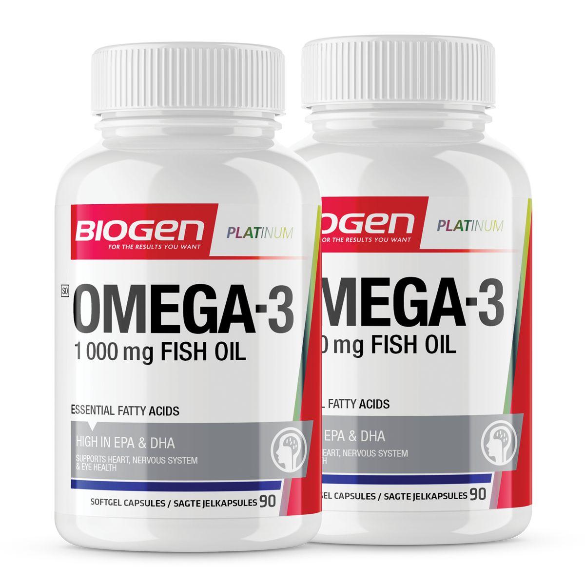 Biogen Omega 3 90 + 90 Value Pack