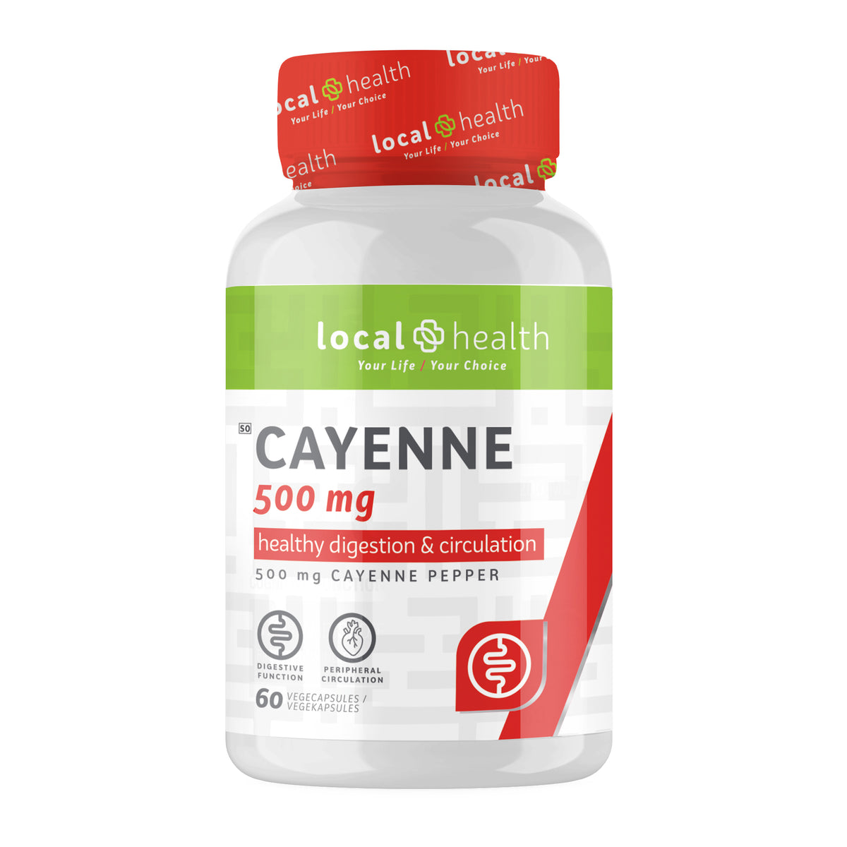 Local Health Cayenne Caps 60