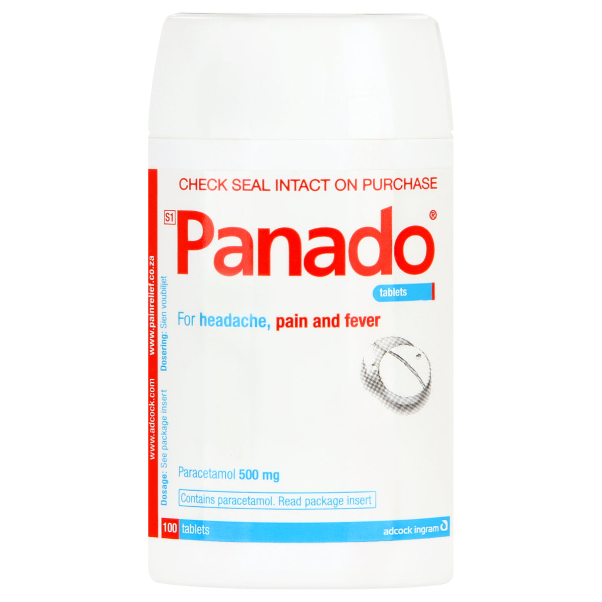 Panado 500mg Tabs 100