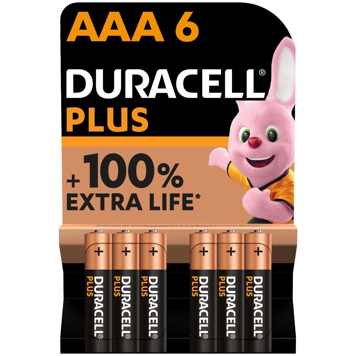 Duracell Batt Plus Power Aaa 6