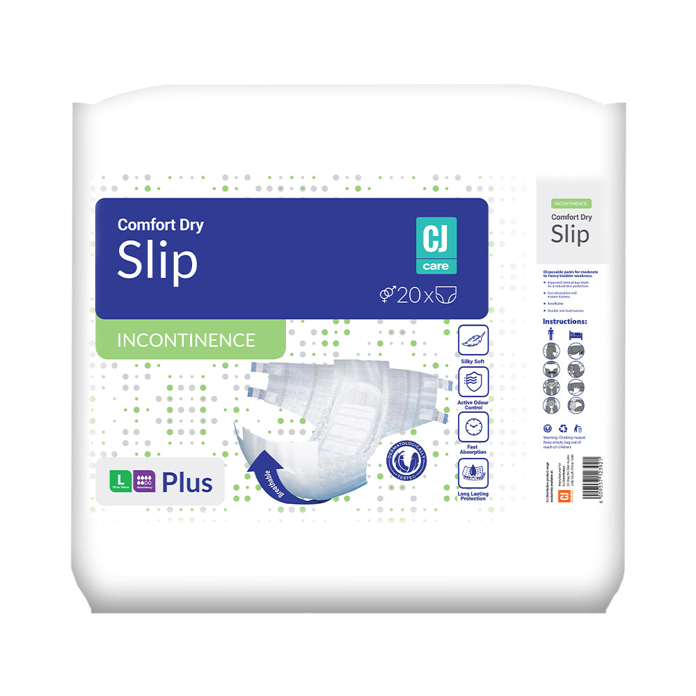 Cj Adult Diapers Slip Lrg 20