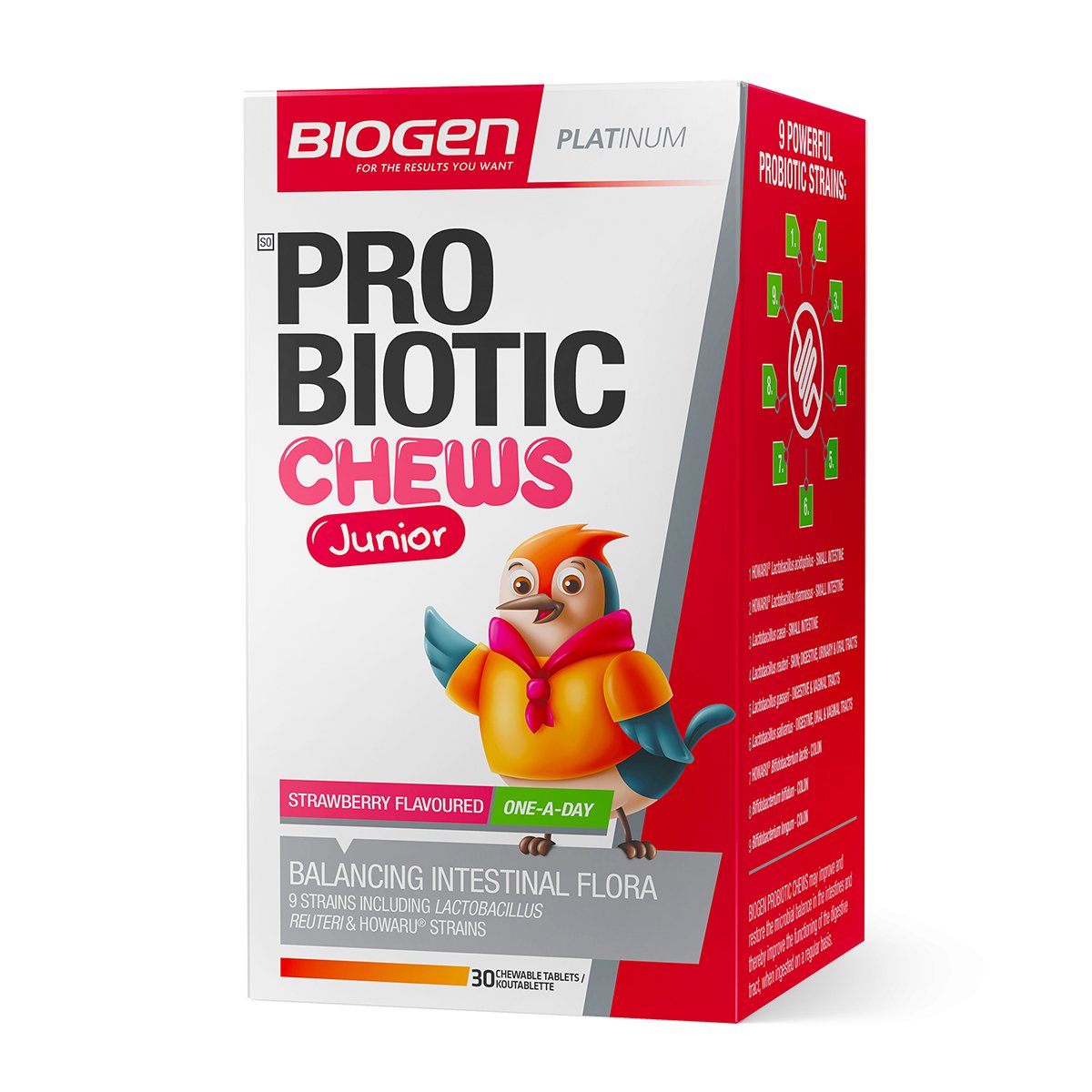 Biogen Probiotic Chew 30 Sberry