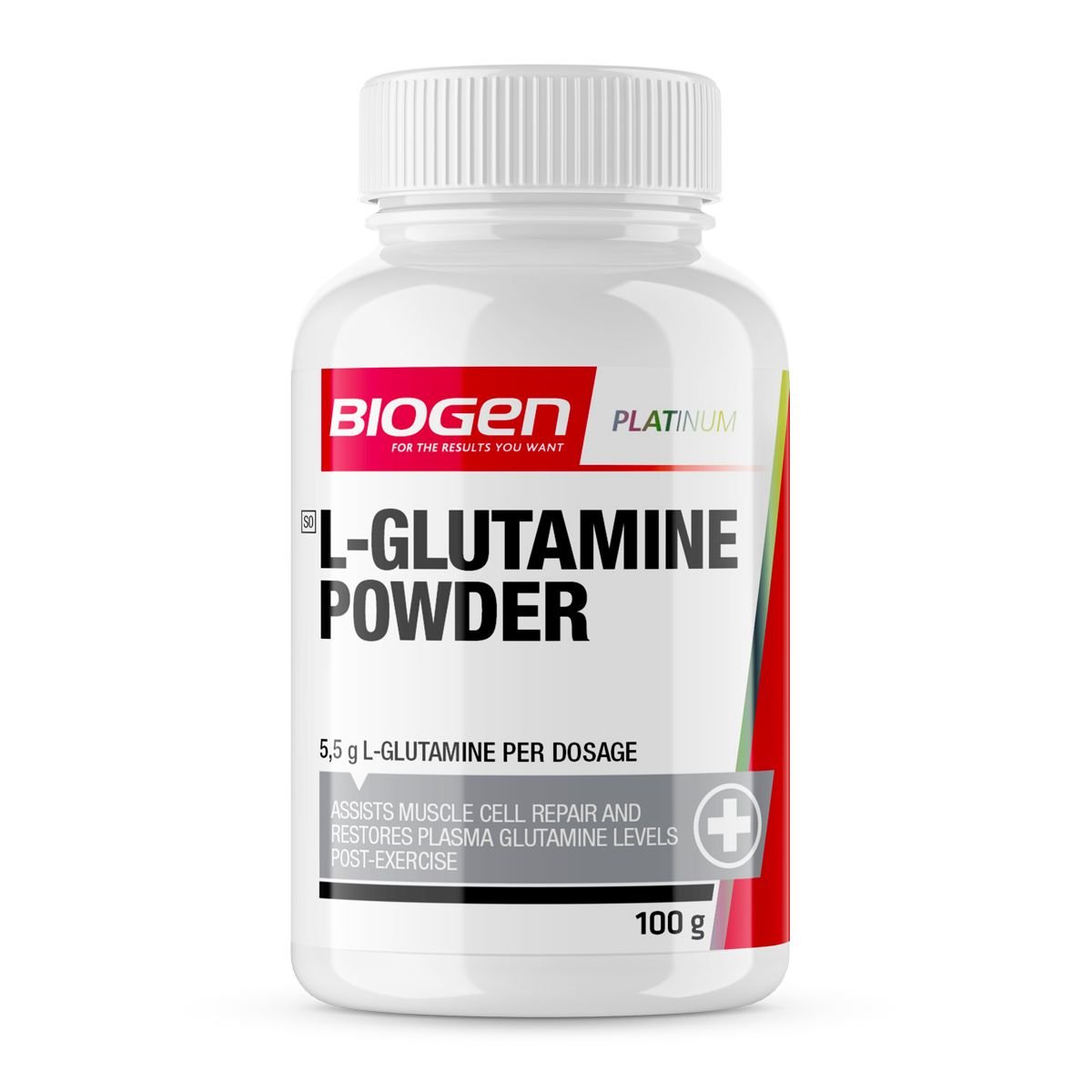 Biogen Platinum L-Glutamine 100g
