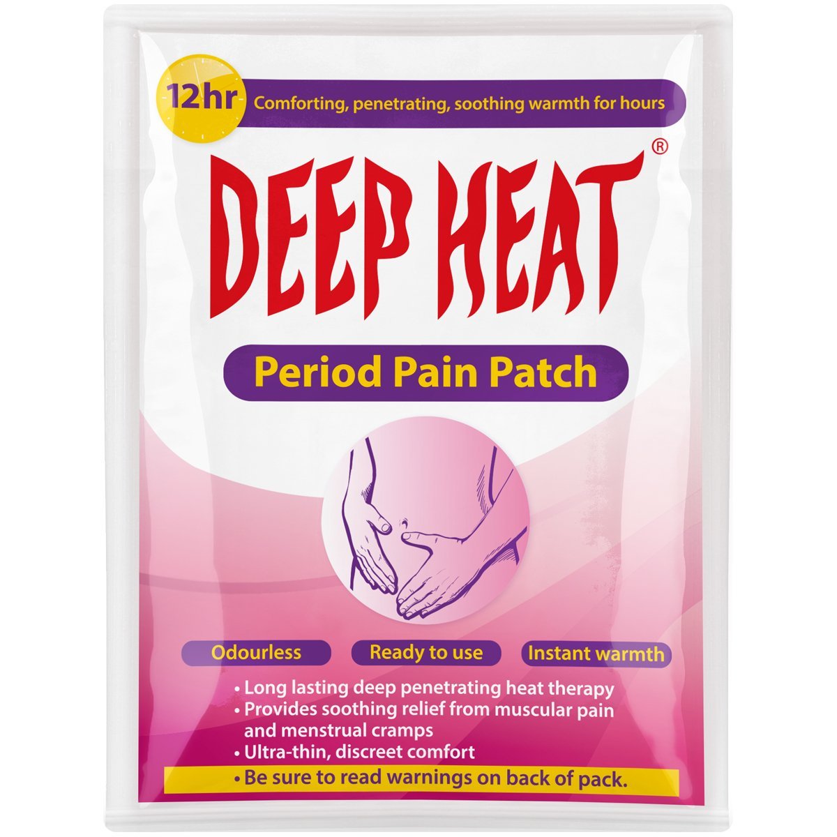 Deep Heat Period Pain Patch 1