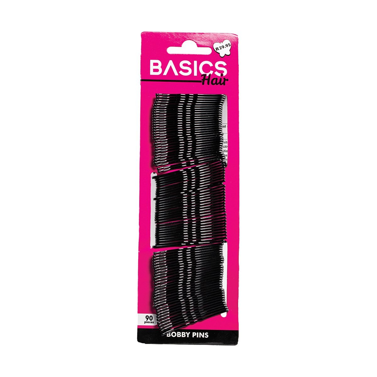 Basics Hair Bobby Pin 5cm 90pcs Blac