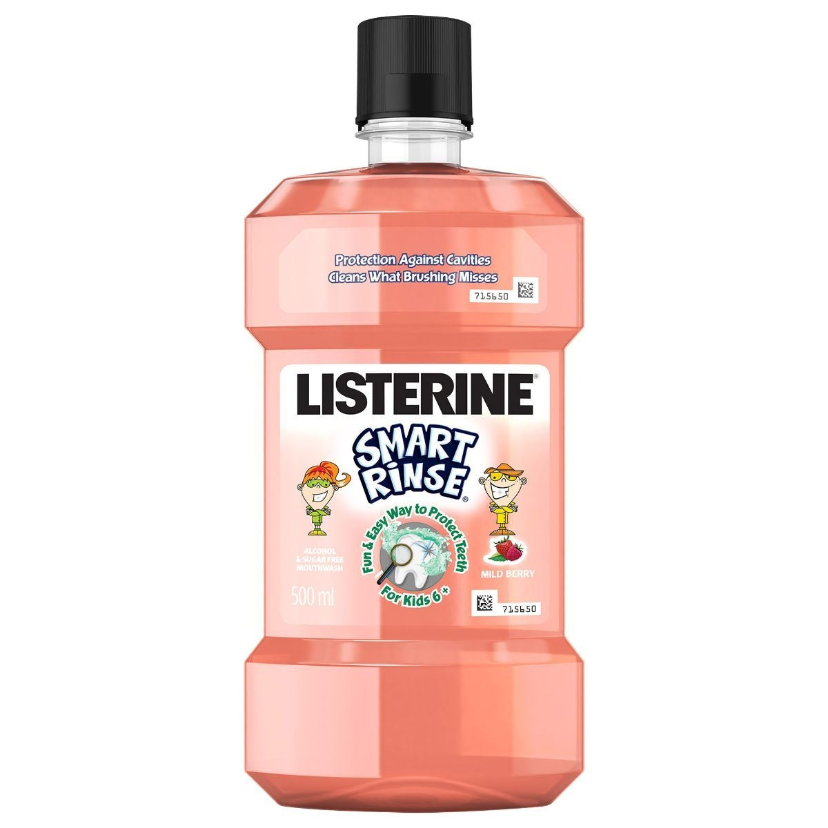 Listerine Kids Mwsh 500ml Berry