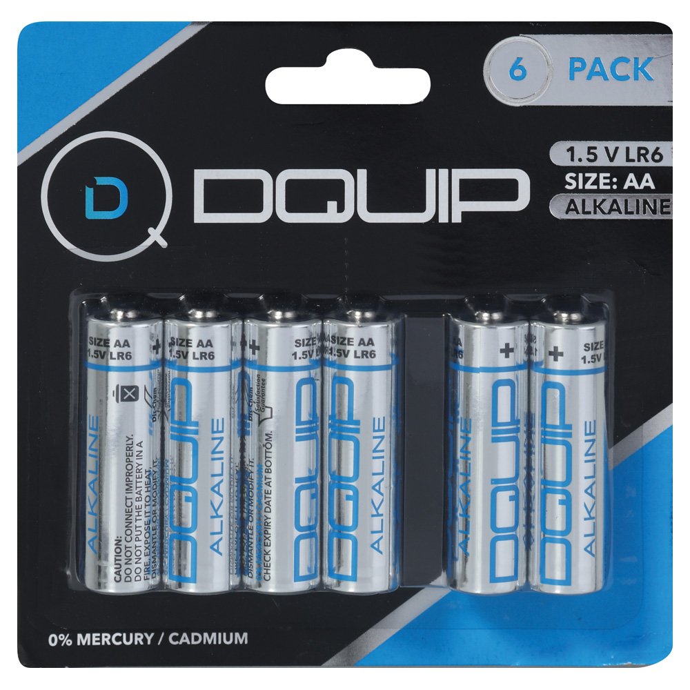 Dquip Batt Alkaline 4+2free Aa