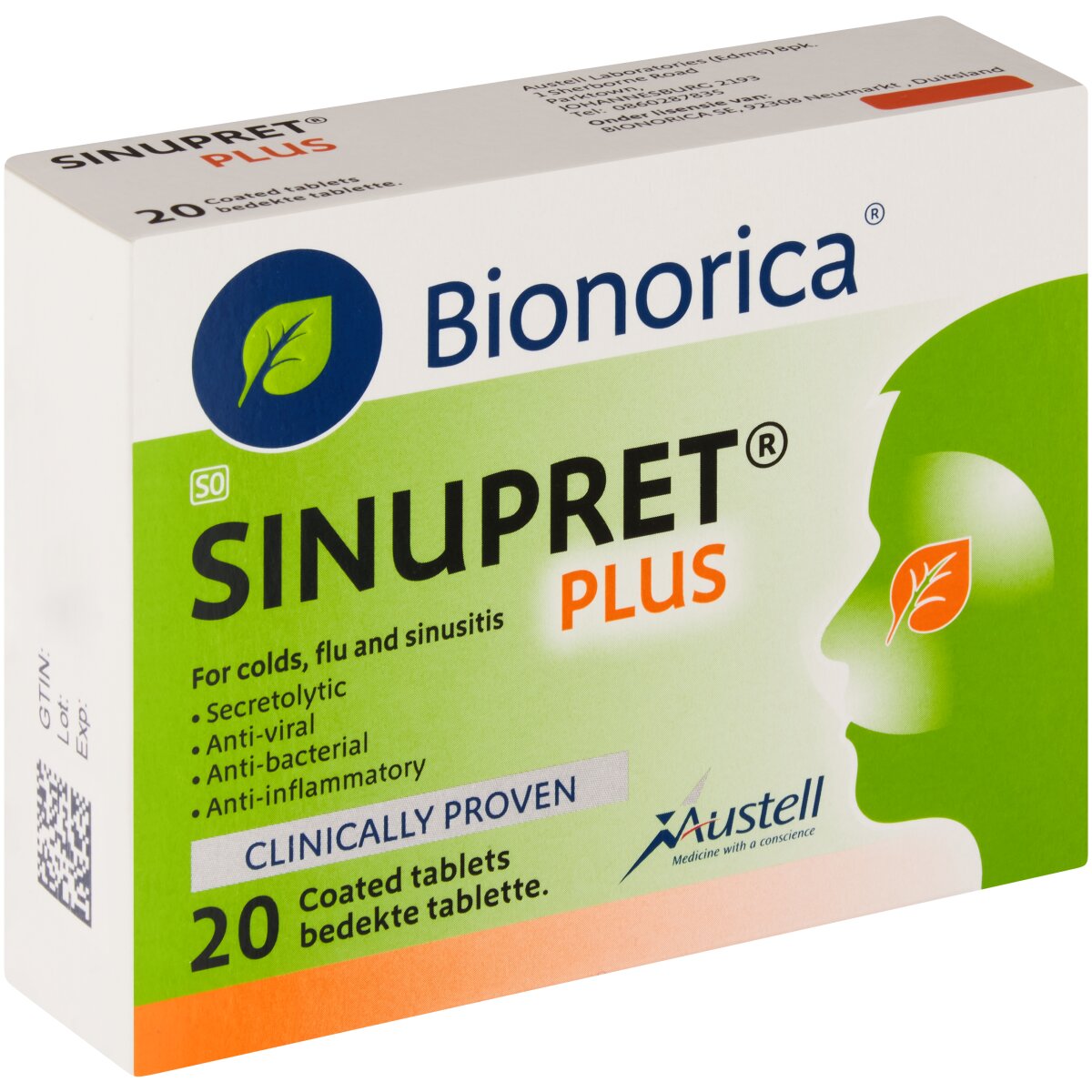 Sinupret Plus Tabs 20