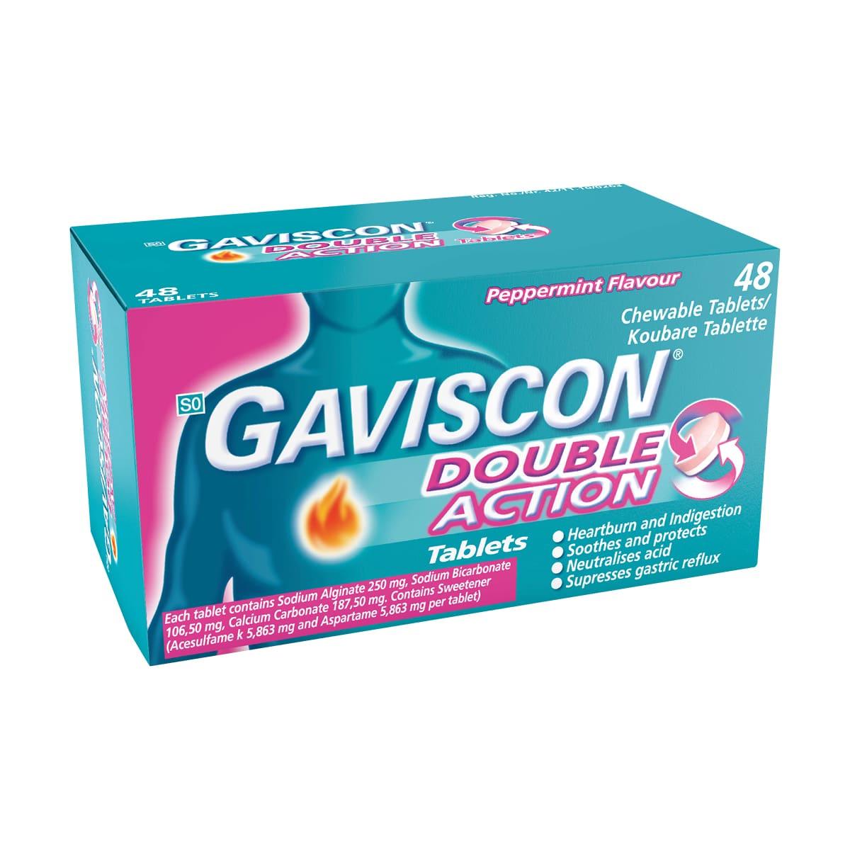 Gaviscon Double Action Tabs 48