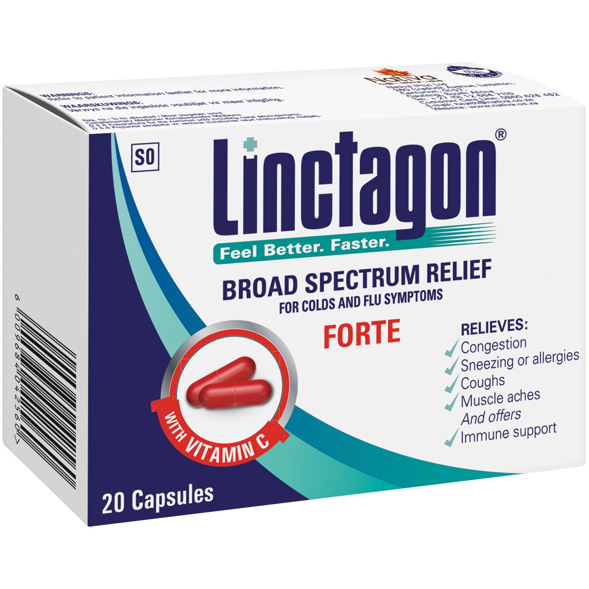 Linctagon Forte Caps 20