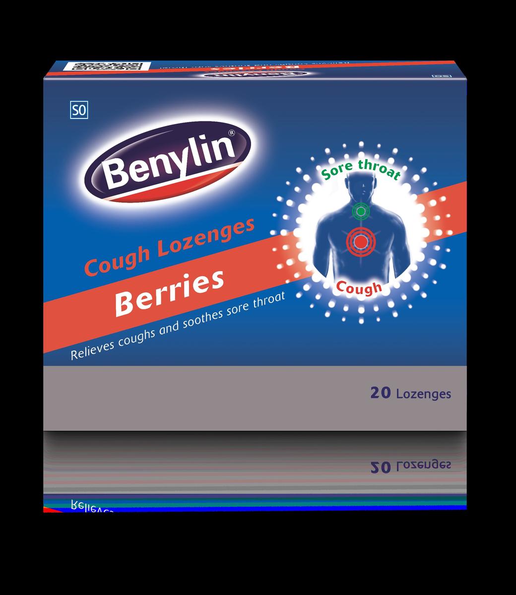 Benylin Cough Loz 20 Berries