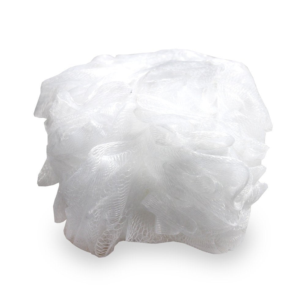 Bath Mesh Sponge 50g White