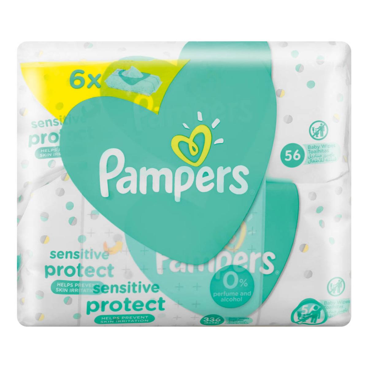 Pampers Bwipes Sensitive 6 6x56