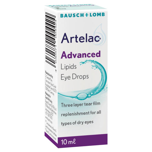 Artelac Adv Lipids Eye Drops 0.6g 10