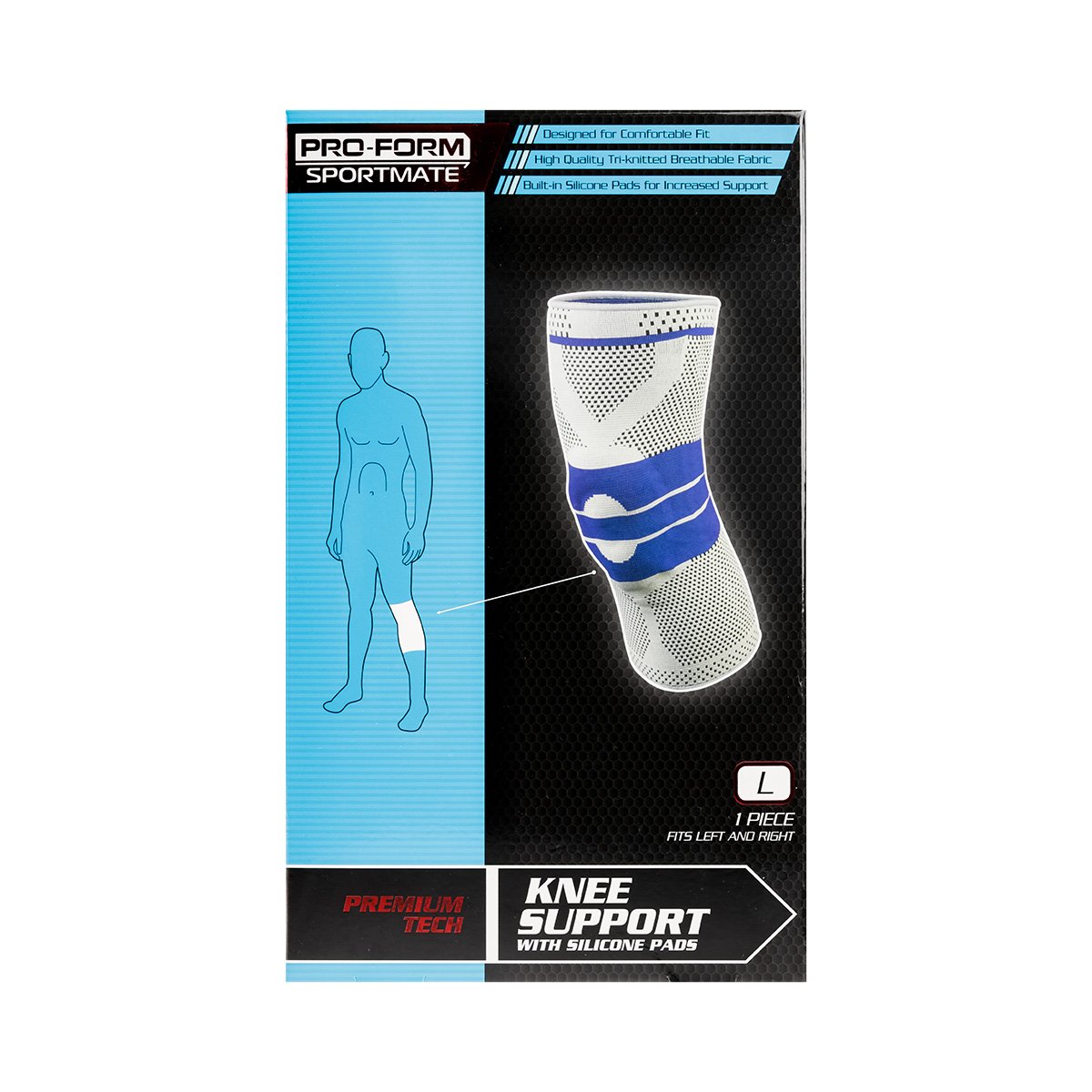 Sportmate Prem Tech Knee Lrg