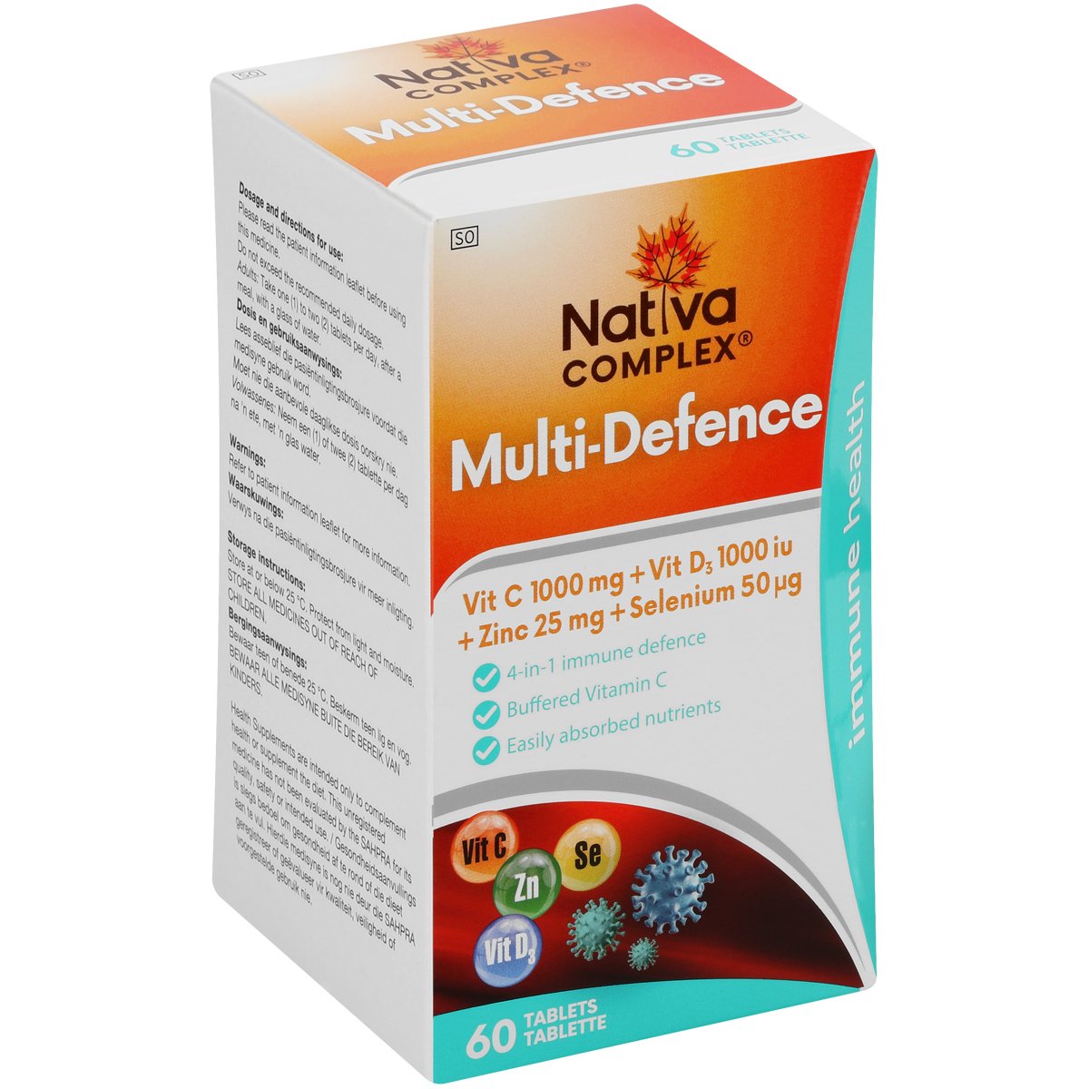 Nativa Comp Multi-Defence Tabs 60