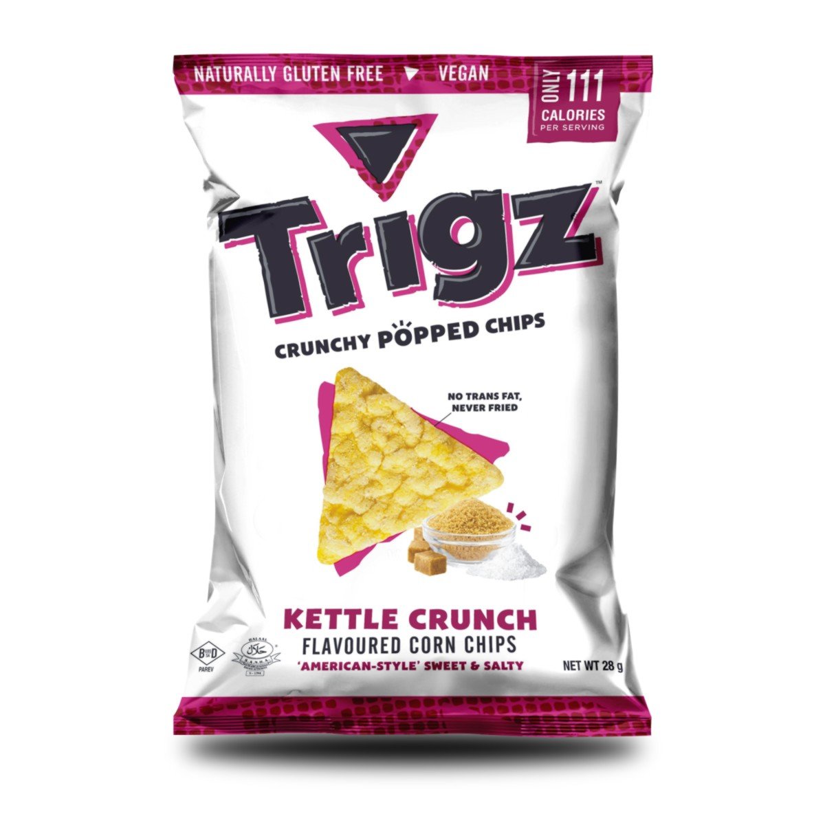 Trigz Popped Corn 28g Sweet&salty