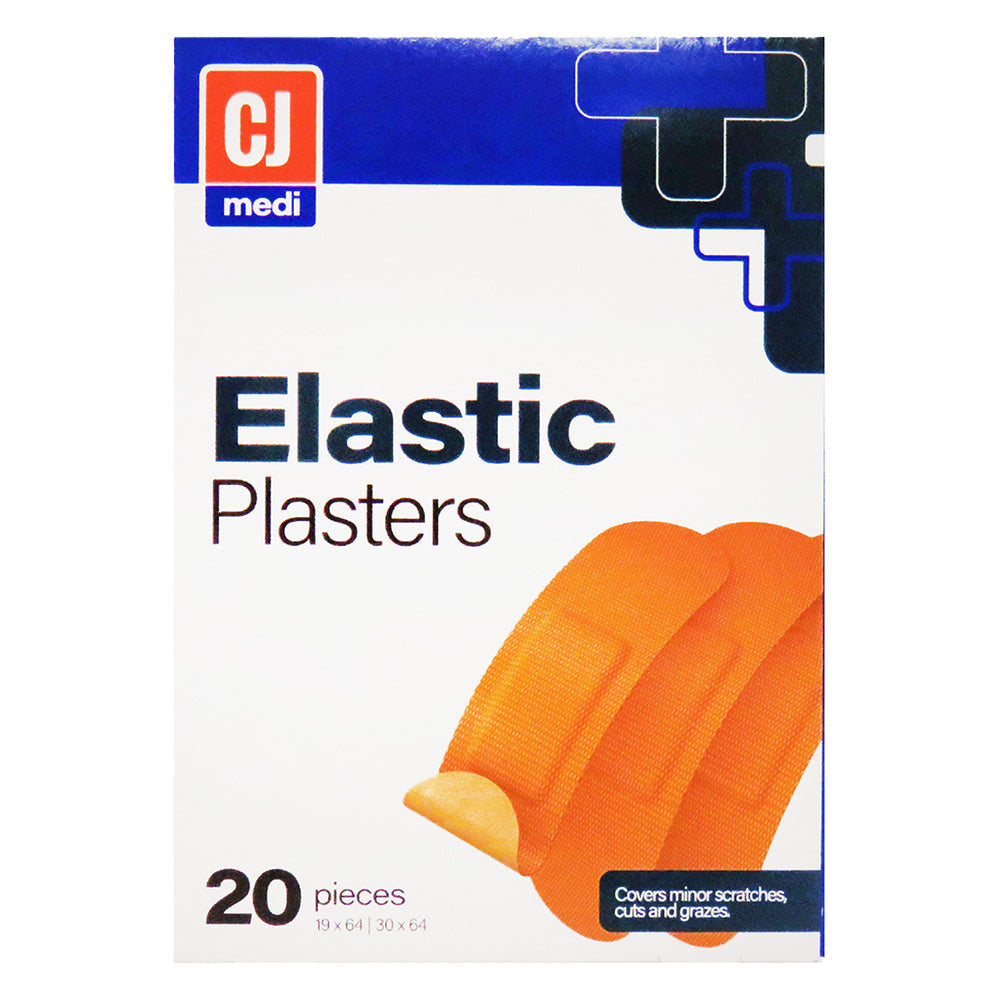 Cj Medi Plasters Elastic Fabric Asst