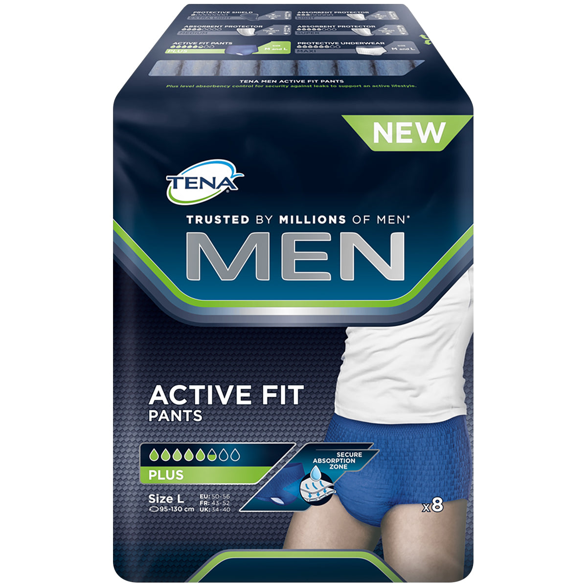 Tena Men Pants Plus Large 8