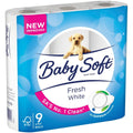 Baby Soft Troll 2ply  9 White