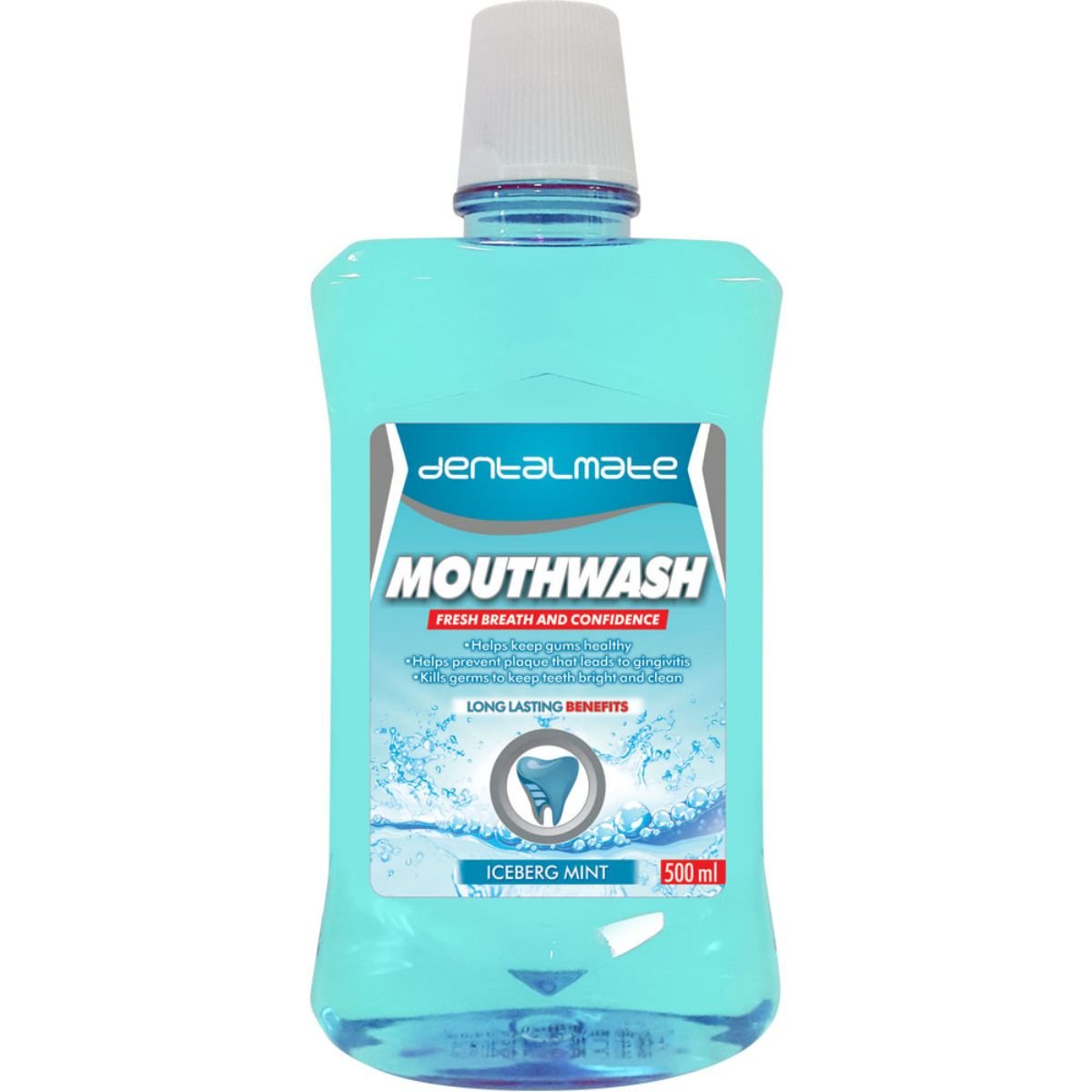 Dentalmate Mwash 500ml Iceberg Mint
