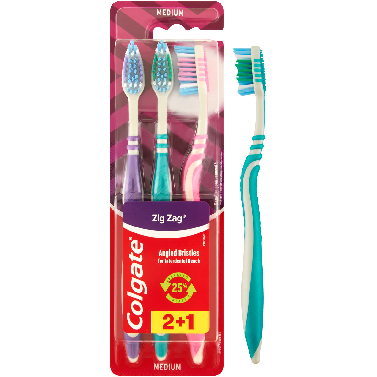 Colgate Tbrush Vap Zigzag 2+1 Free