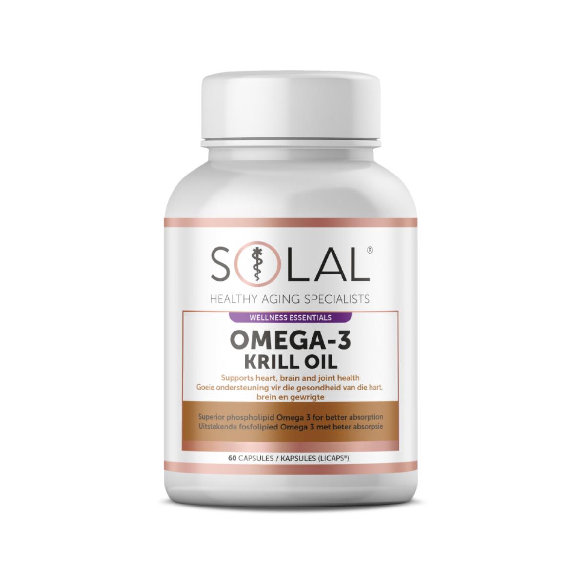 Solal Krill Oil Omega 3 500mg 60