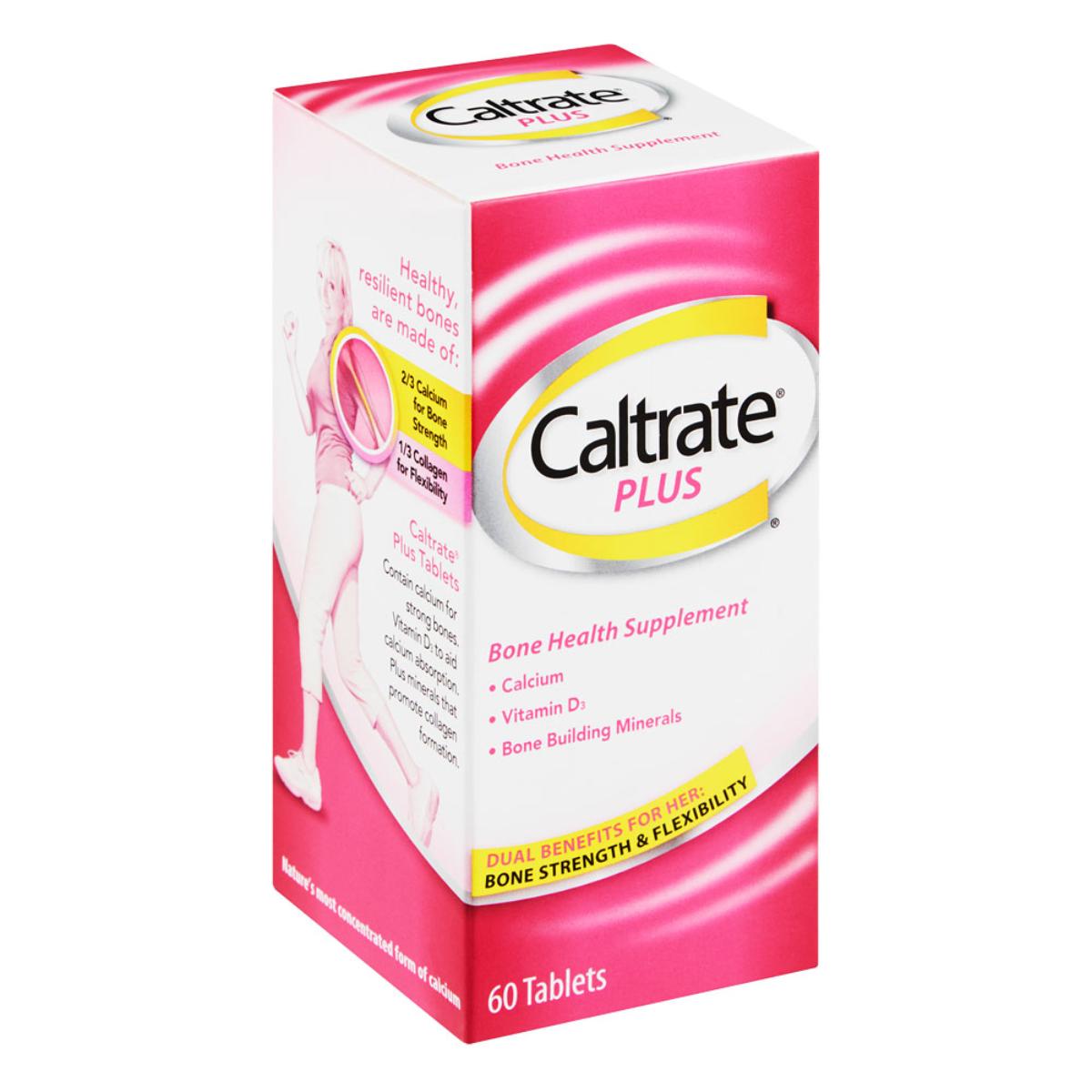 Caltrate Plus Solid Tabs 60 500ui +