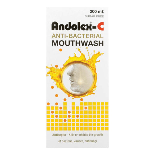 Andolex C Anti-Bacterial Mwash 200ml
