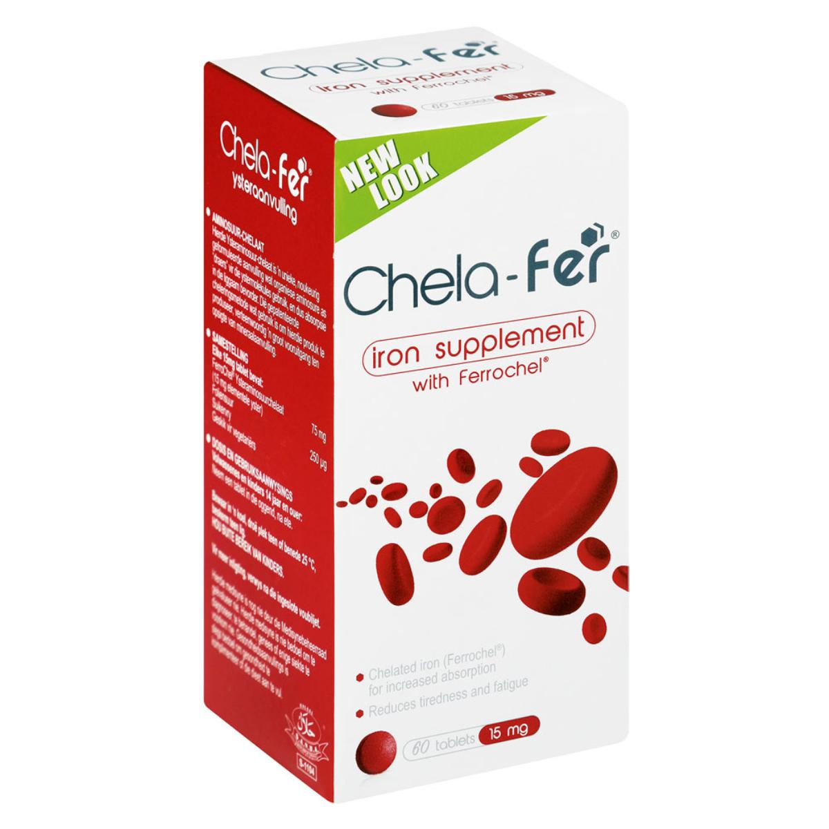 Chela-Fer 15mg Tabs 60