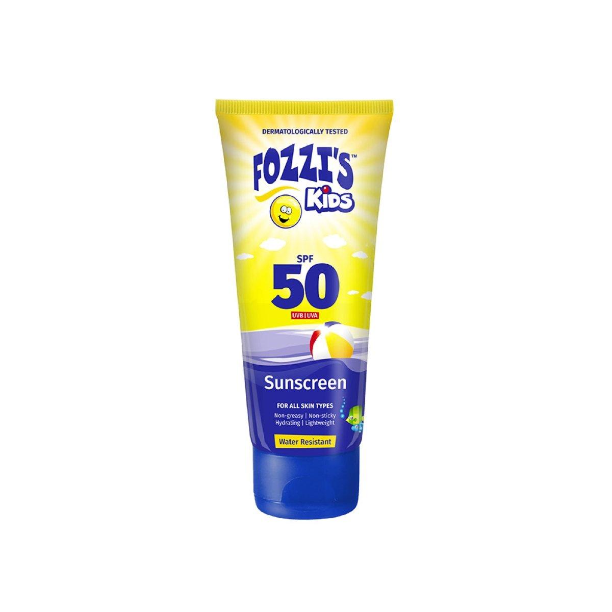 Fozzis Kids Sunscreen Spf50 150ml Tu