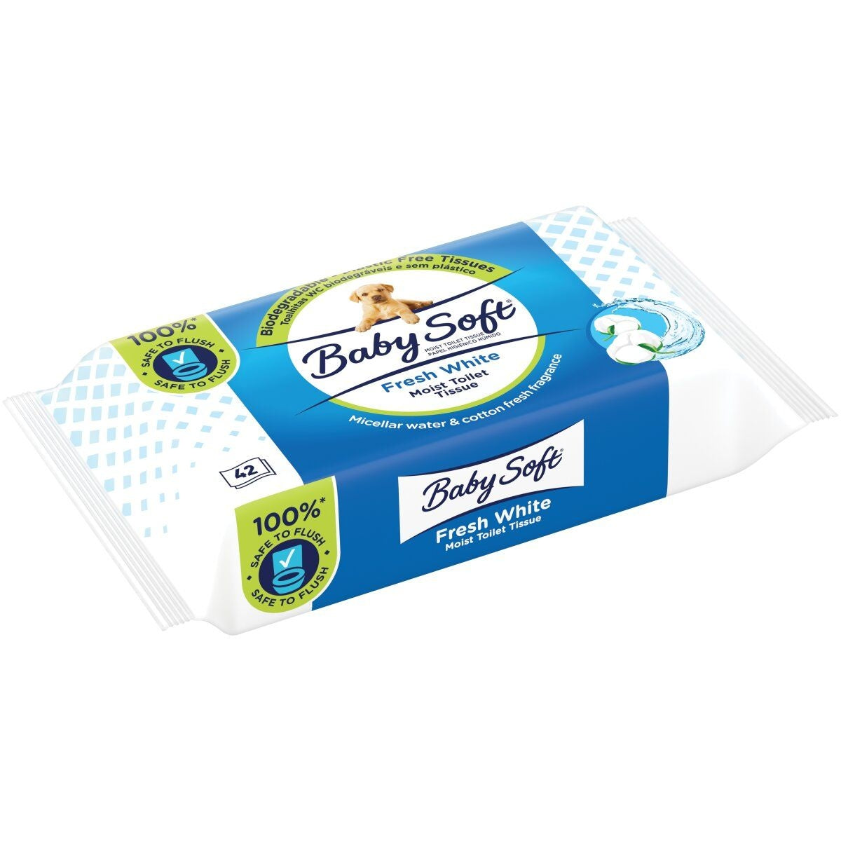 Baby Soft Washlets Wipes Ref 42 Cott