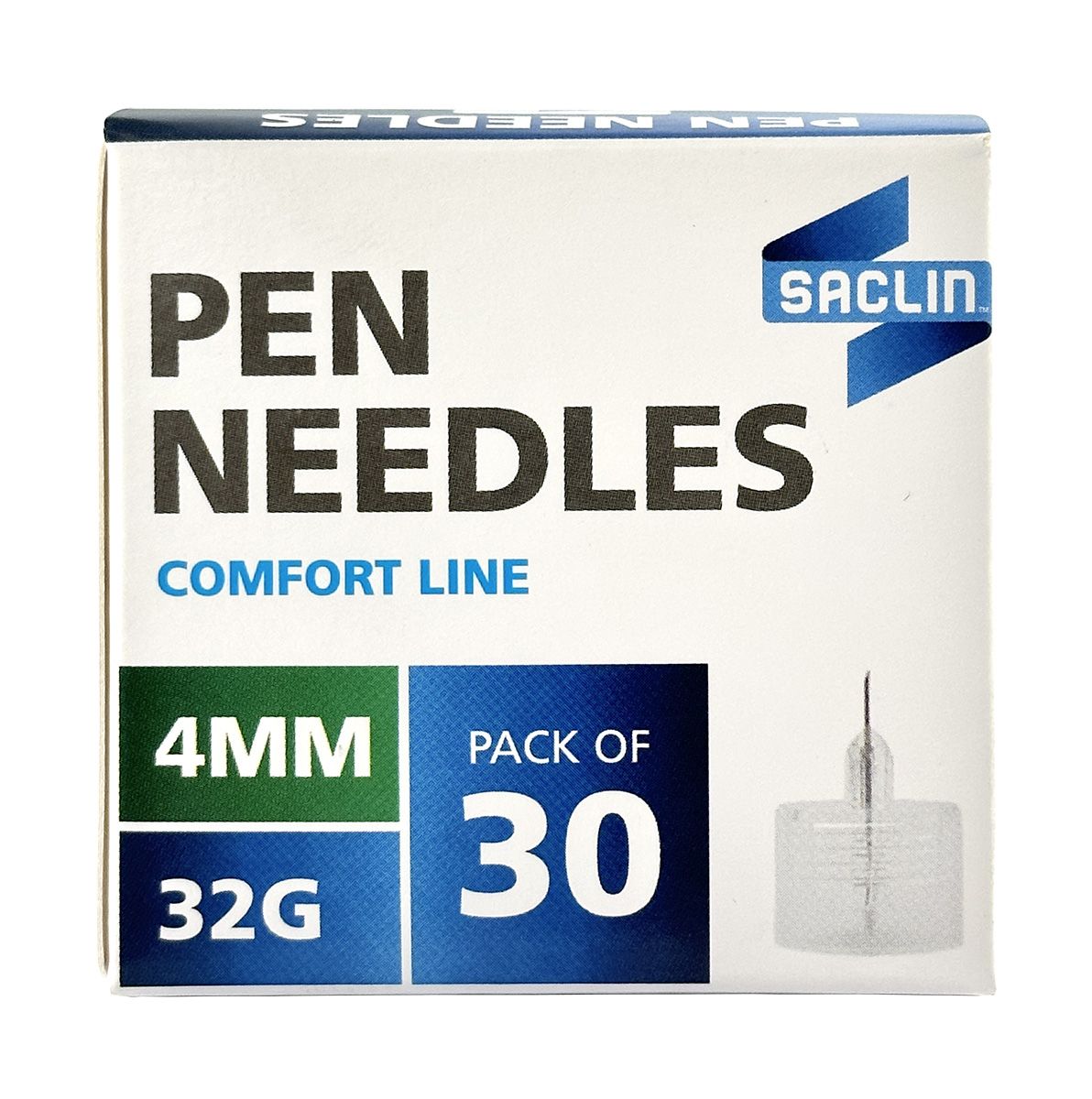 Bd Ultrafine Pen Ndle 4mm 32g 30