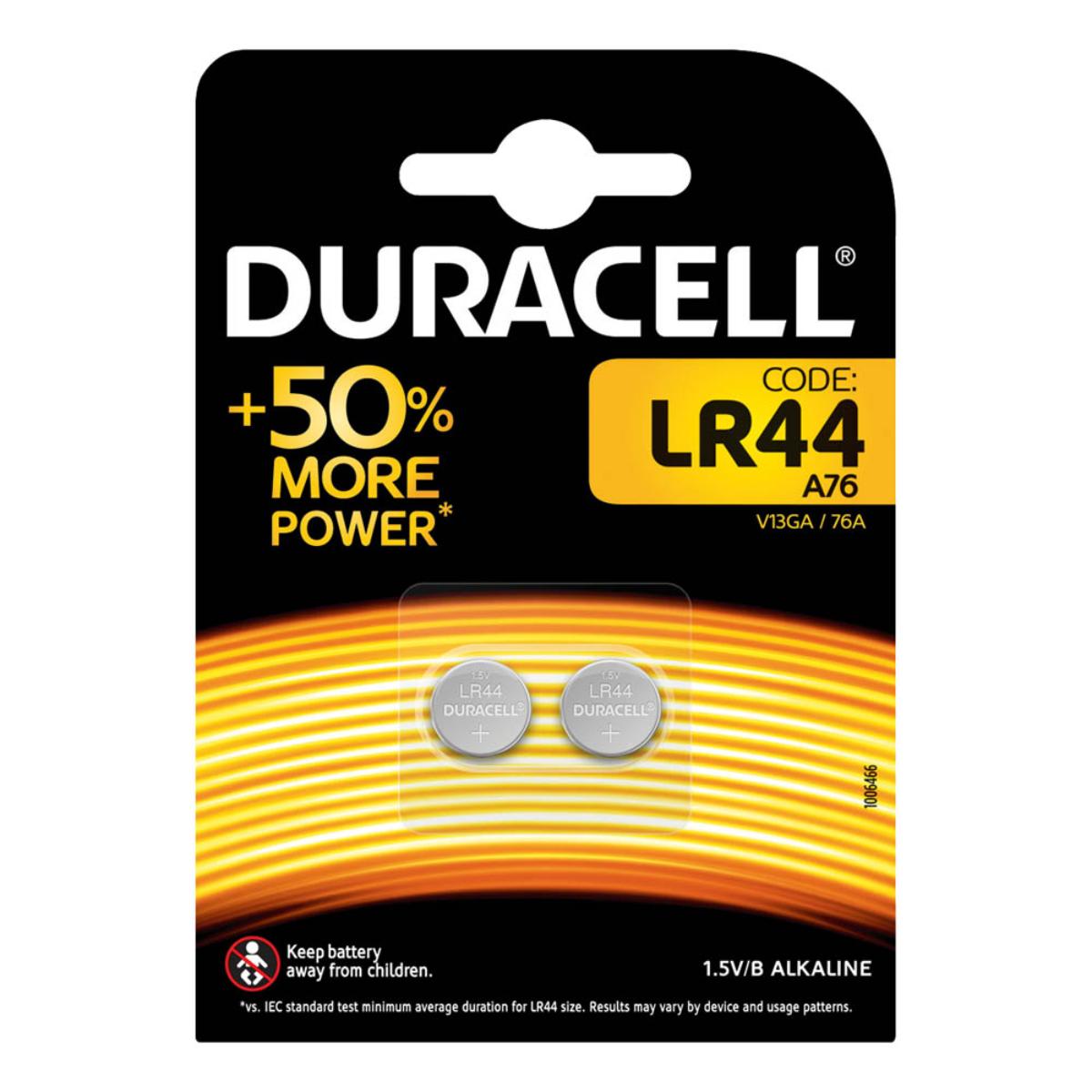 Duracell Batt Lr44 S2s