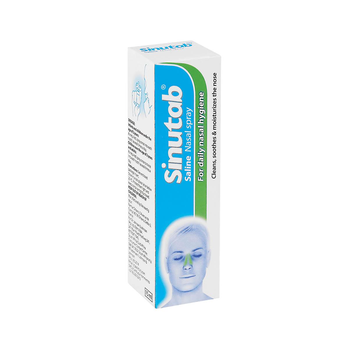 Sinutab Saline  Nasal Spray 15ml