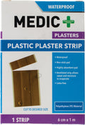 Medic Plaster Wproof Stripe 6cmx1m