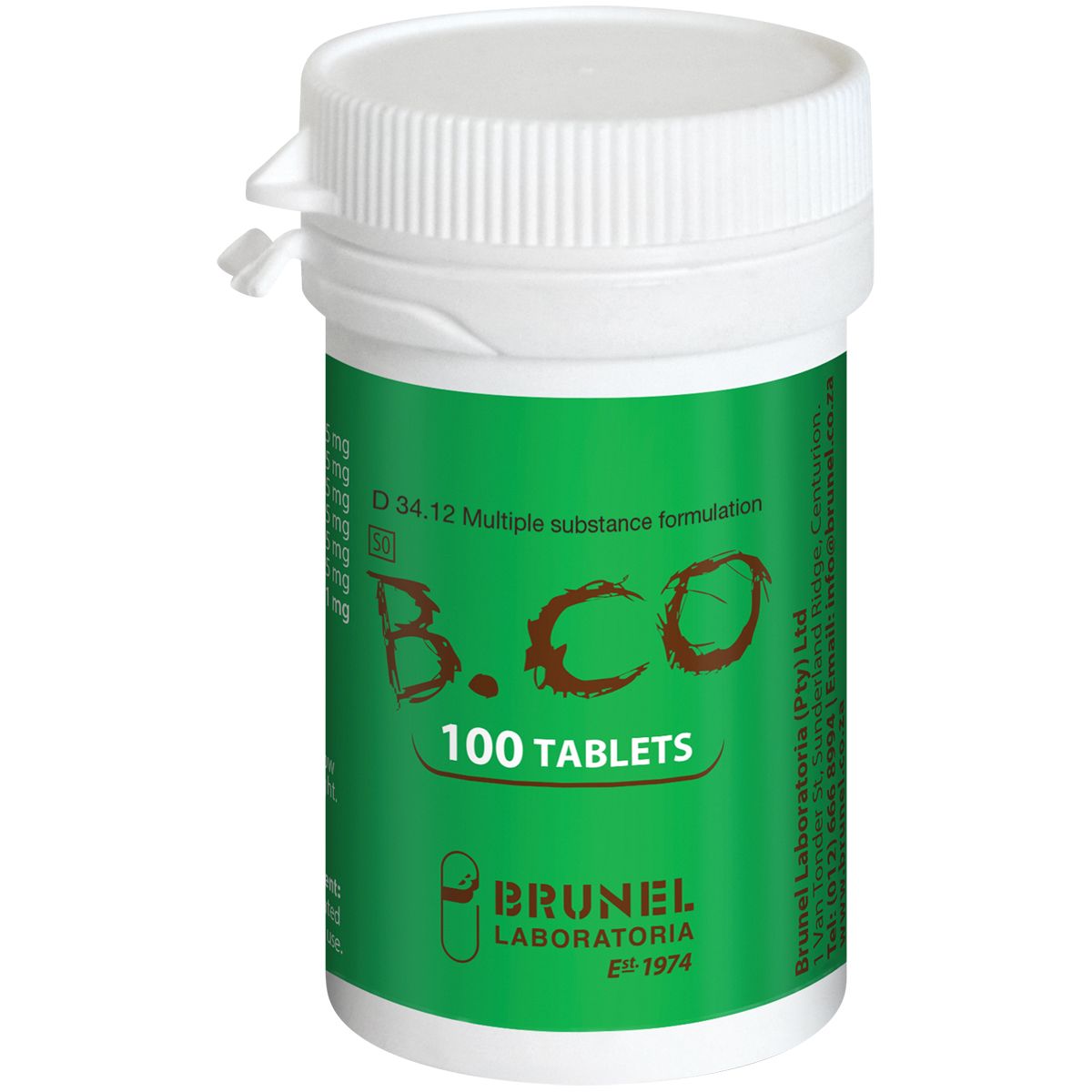 Brunel Vitamin B Co Tabs  100