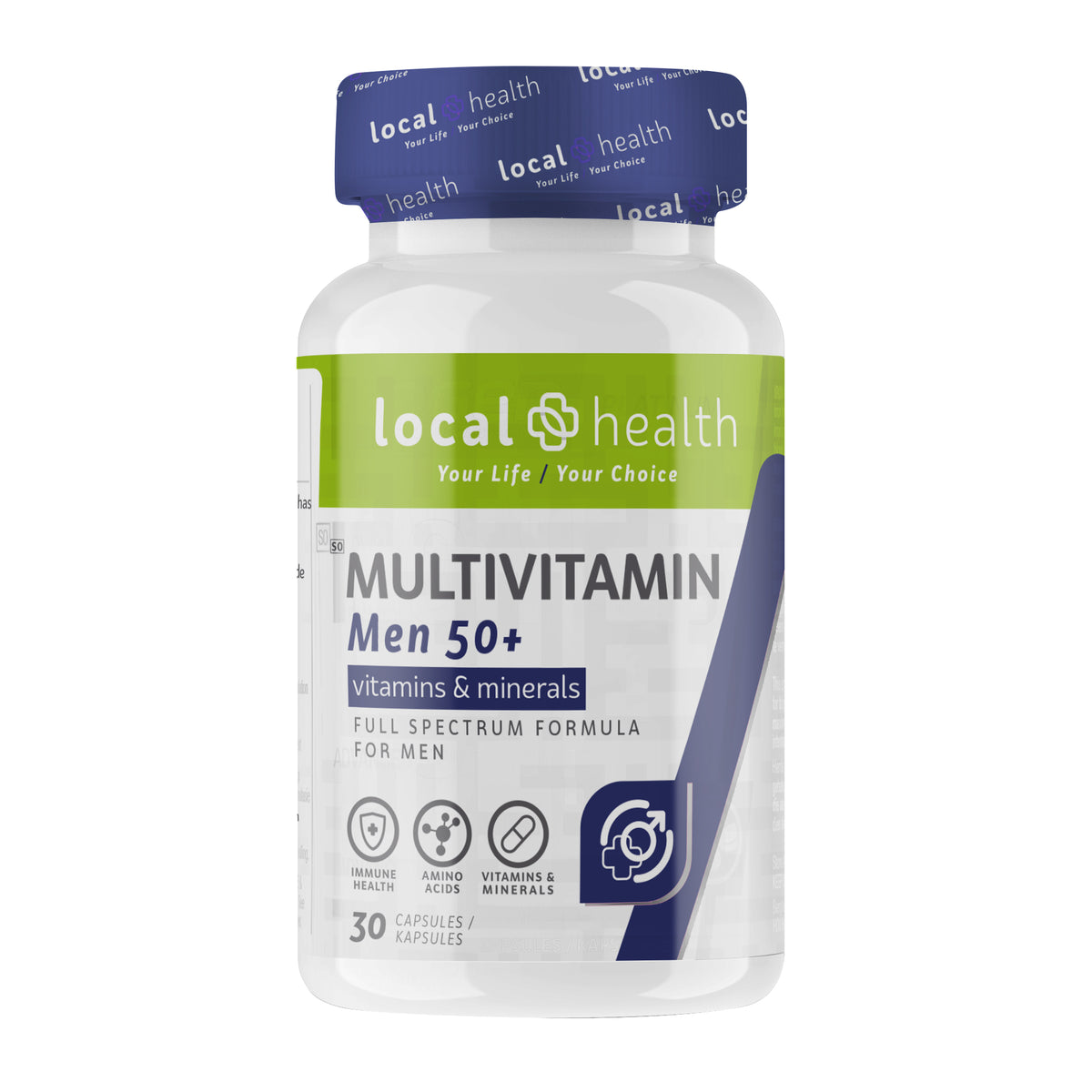 Local Health Multivit Men 50+30