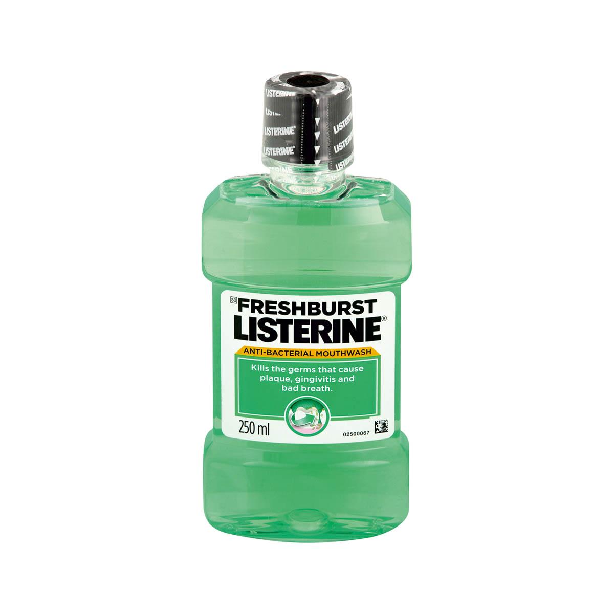 Listerine Mwsh 250ml Freshburst