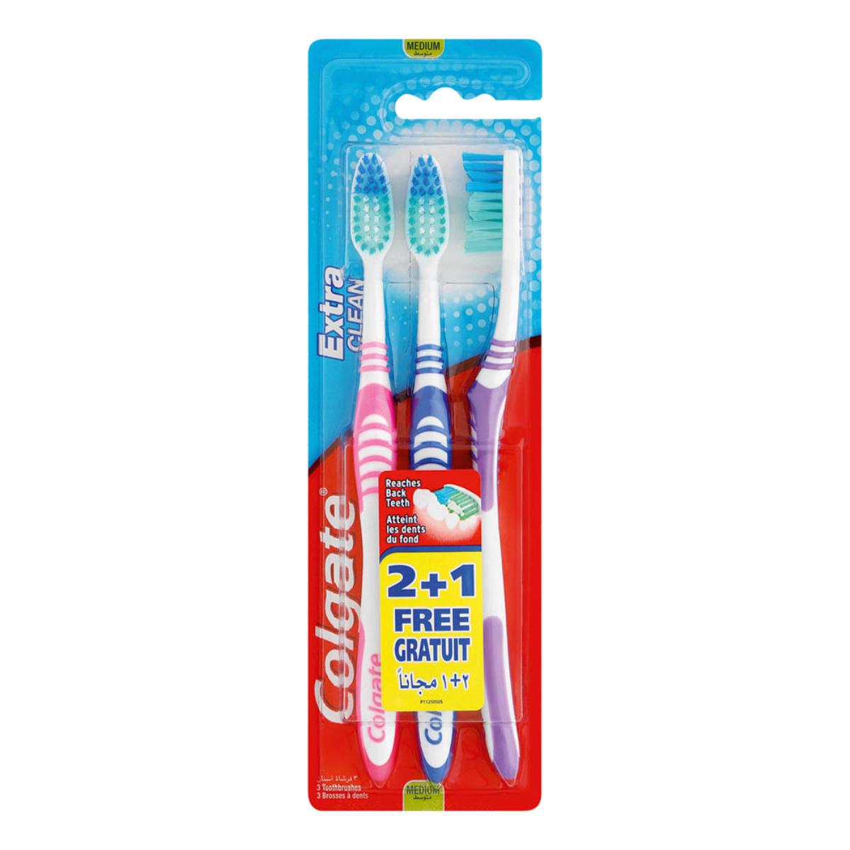 Colgate Tbrush Xtra Clean 2+1 Vap