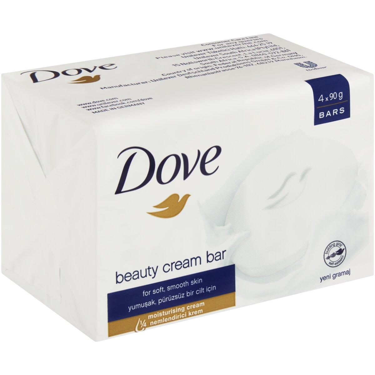 Dove Soap 4x90g White