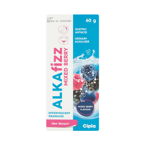 Alkafizz Granules 60g Berry Boxed