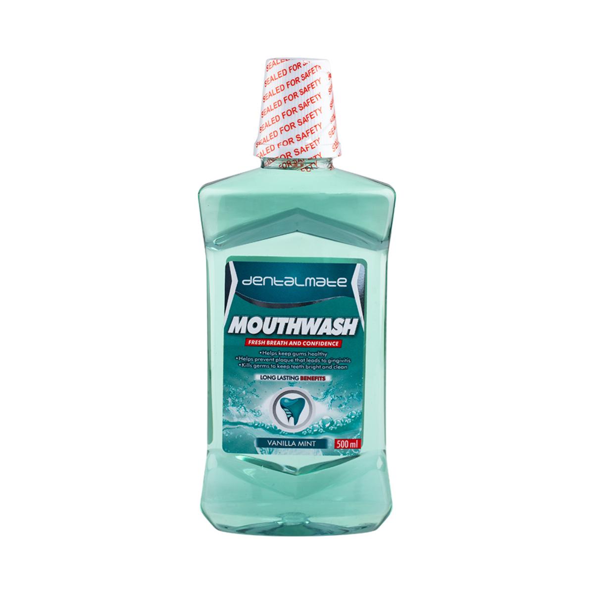 Dentalmate Mwash 500ml Vanilla Mint