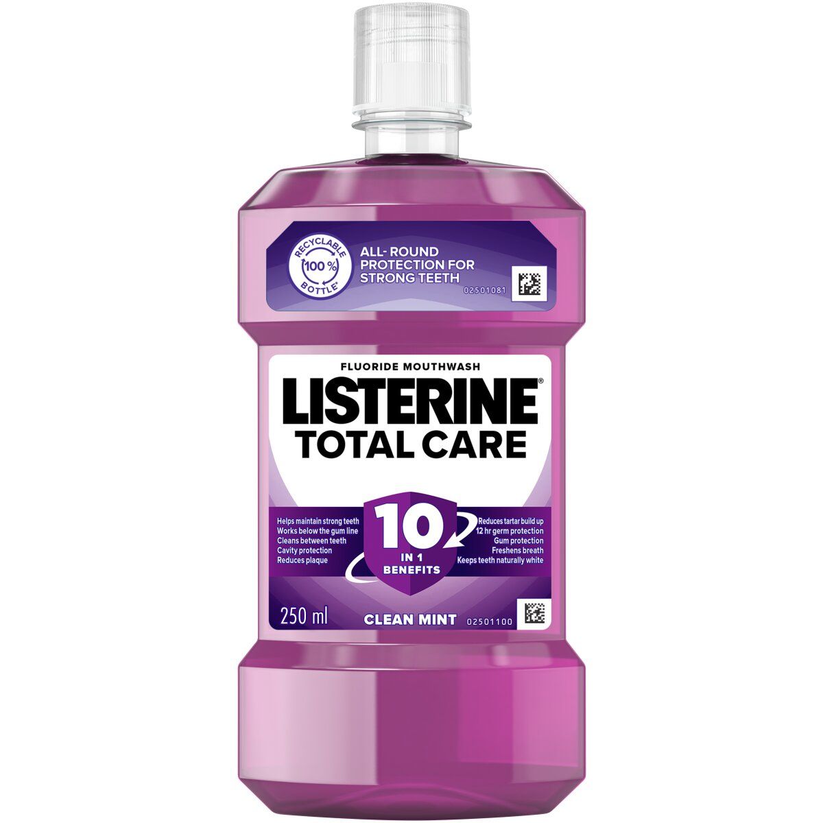 Listerine Mwsh 250ml Total Care