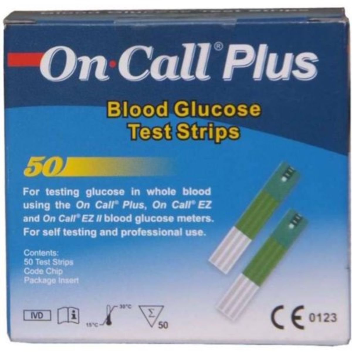 Acon On-Call Plus Glucose Strips 50
