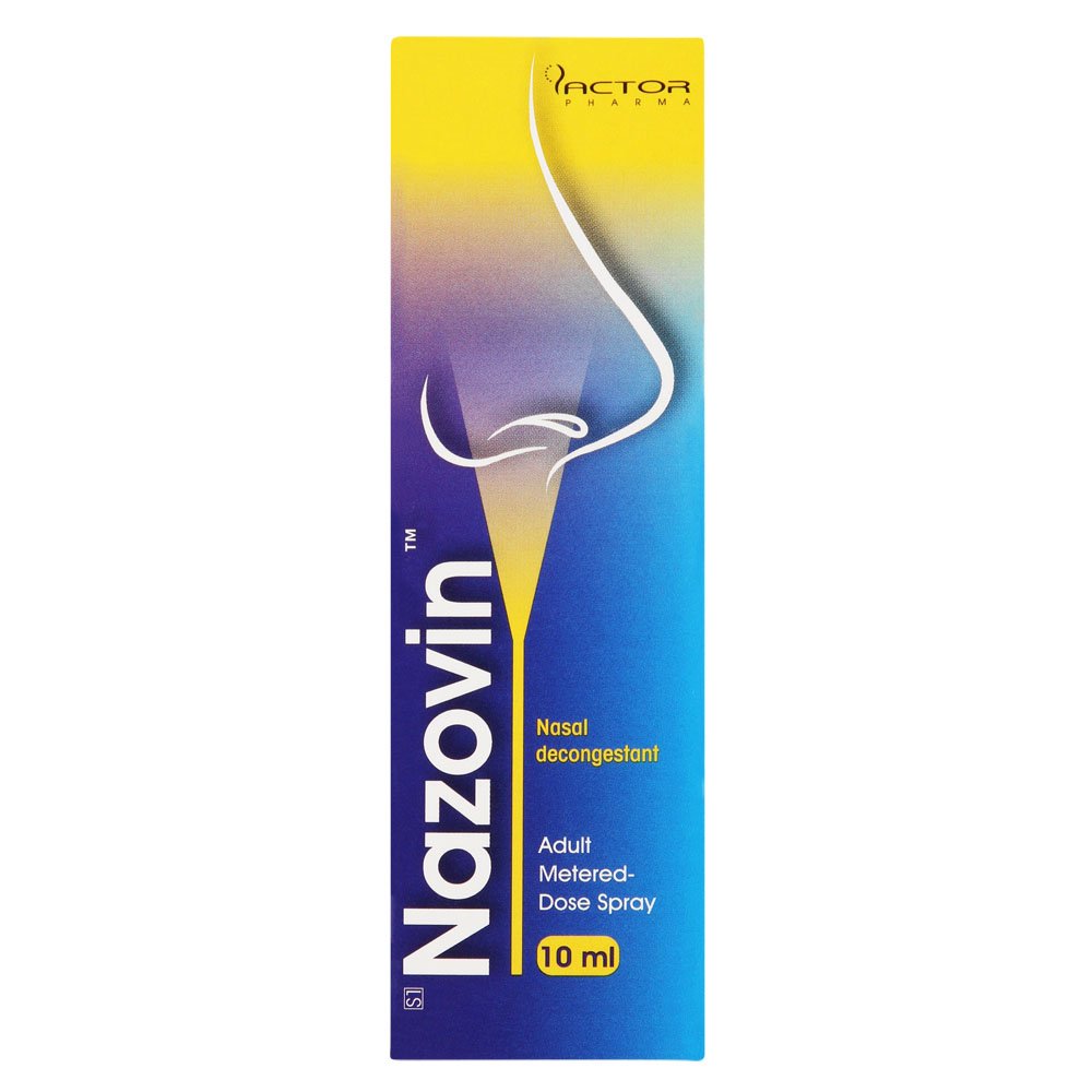Nazovin Adult Metered Nose Spray 10m